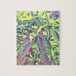 Frangipani Tree Cairns Australia tropical Jigsaw Puzzle