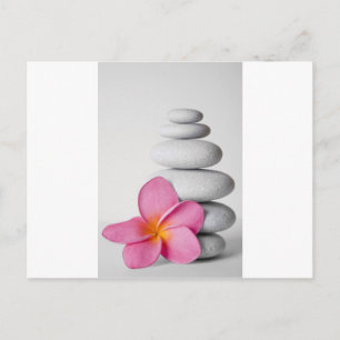 Frangipani Zen Postcard