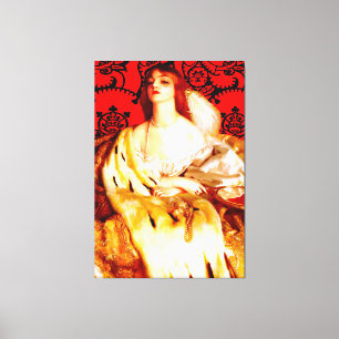 FRANK CADOGAN COWPER - VANITY 1919 Pre-Raphaelites Canvas Print