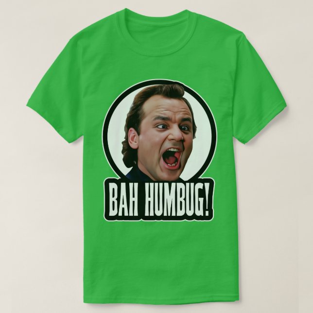 Frank Cross BAH HUMBUG T-Shirt (Design Front)