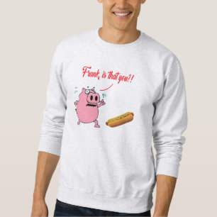 Frank, Is That You? Funny Pork BBQ Hoodie Design