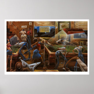 Frank Morrison-Change for a Dollar Poster
