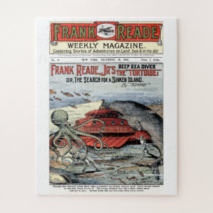 Frank Read Jr Futurist Sci-Fi, Issue 1-8, 1902 Jigsaw Puzzle