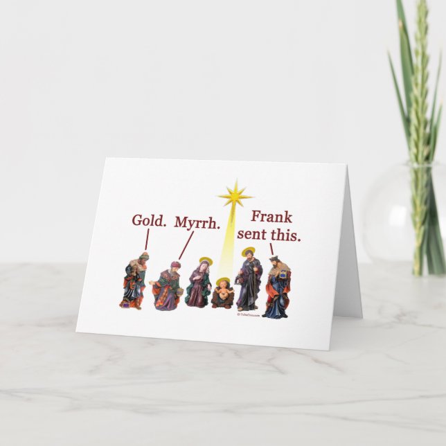 Frank Sent This - Christmas Card (Front)