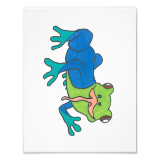 Frank the Frog Print