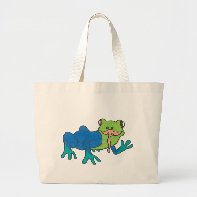Frank the Frog Tote (Front)