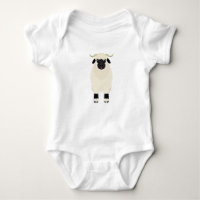 Frank The Valais Black Nose Sheep-babysuit