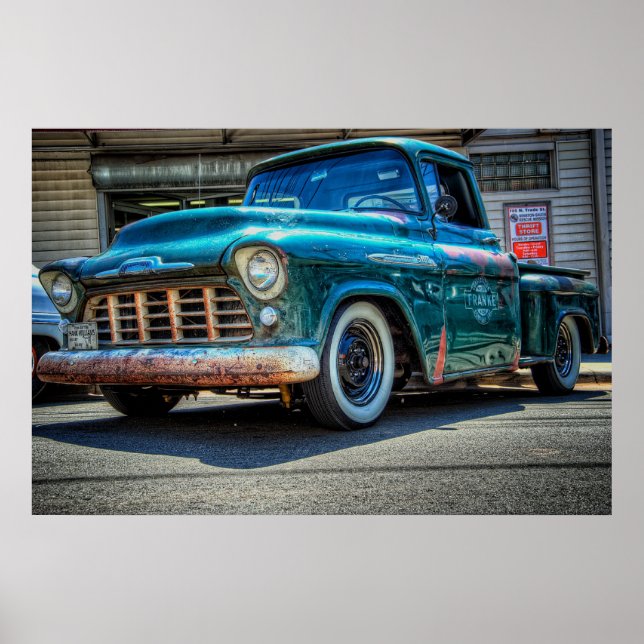 Franke Construction Company Rat Chevy Poster (Front)