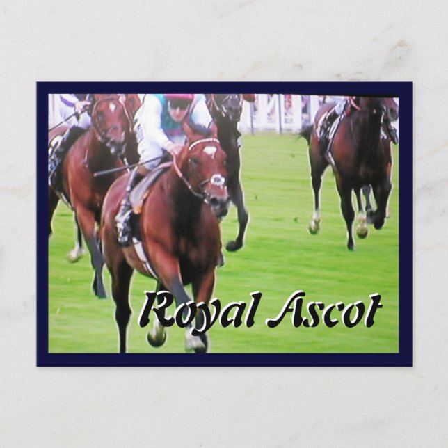 Frankel at Royal Ascot Diamond Jubilee postcard (Front)