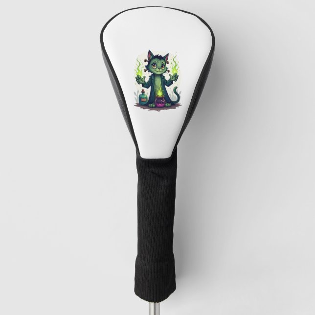 Franken-Cat�s Laboratory Golf Head Cover (Front)