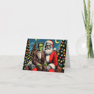 Franken Claus  Card