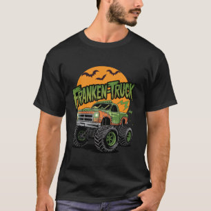 Franken Truck Monster Truck Halloween Costume Todd T-Shirt