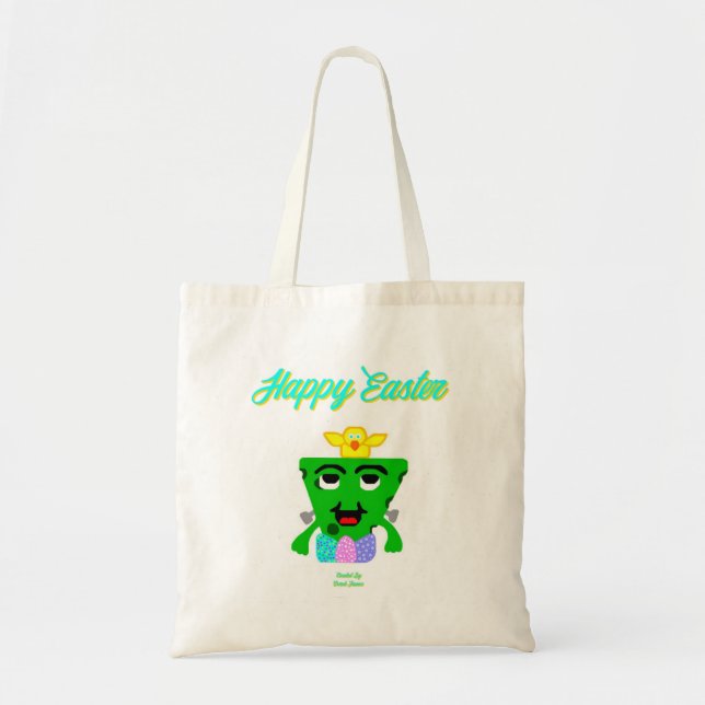 FrankenCheese Easter Budget Tote Bag (Front)