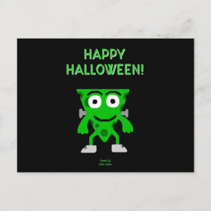 FrankenCheese Halloween Greetings Postcard