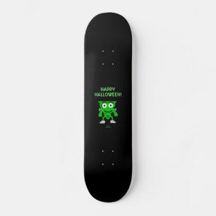 FrankenCheese Halloween Greetings Skateboard