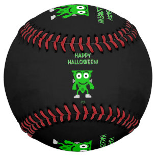 FrankenCheese Halloween Greetings Softball