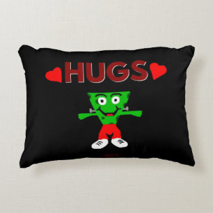 FrankenCheese Hugs Accent Pillow