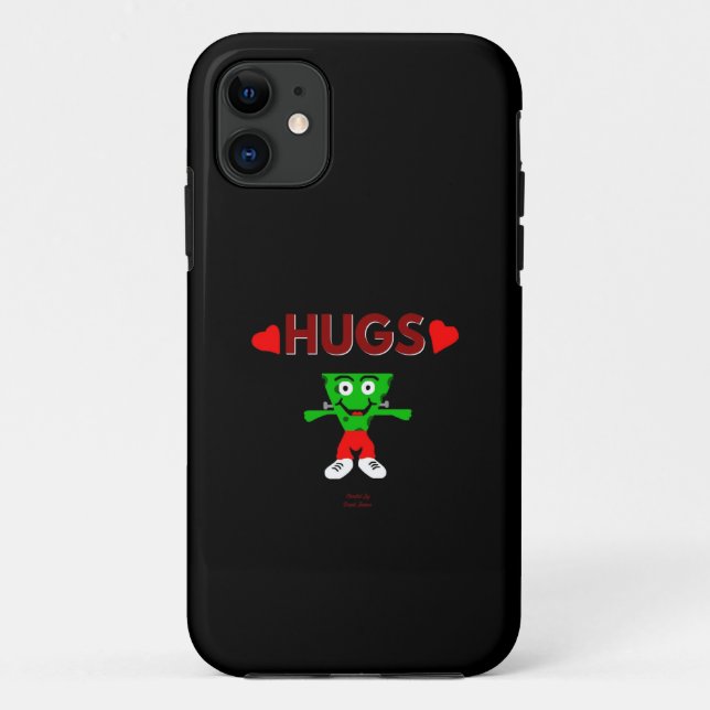 FrankenCheese Hugs Apple iPhone 11 Case (Back)