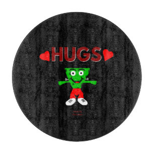 FrankenCheese Hugs Round Cutting Board 30.4 cm