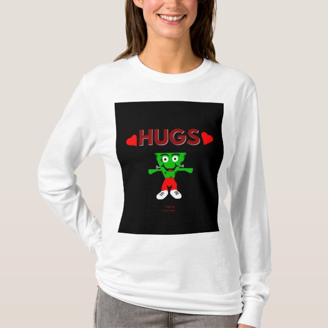 FrankenCheese Hugs Women's Long Sleeve Shirt (Front)