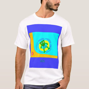 FrankenCheese Summer Men's White Basic T Shirt