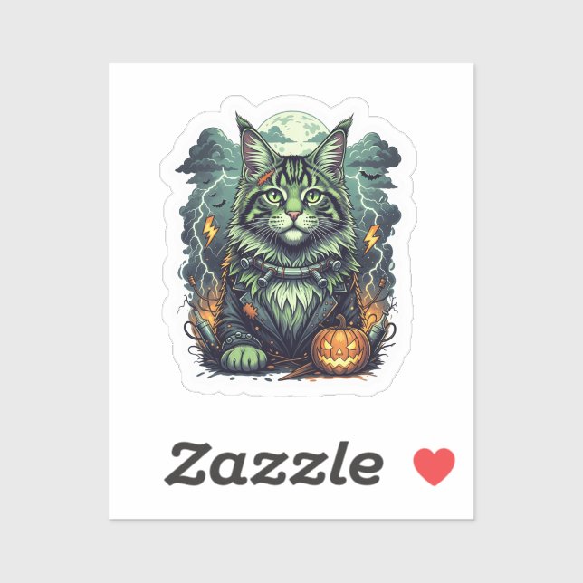 FrankenCoon – Maine Coon Halloween  (Sheet)