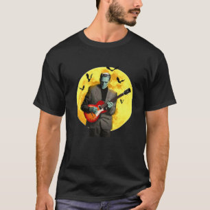 Frankenguitar Frankenstein Plays Electric Guitar H T-Shirt