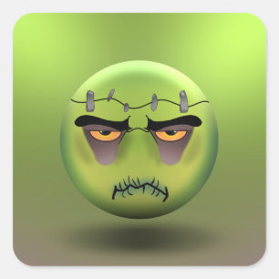Frankenmoji Square Sticker