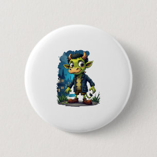 Frankenmoo 6 Cm Round Badge
