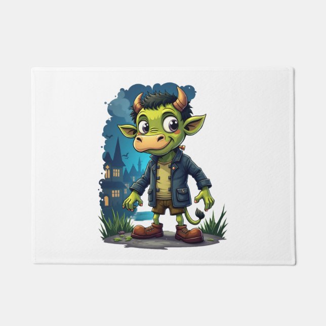 Frankenmoo Doormat (Front)