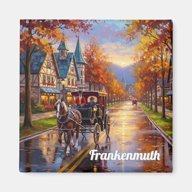 Frankenmuth Michigan Travel Magnet (Front)