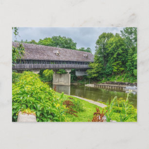 Frankenmuths Covered Bridge Postcard