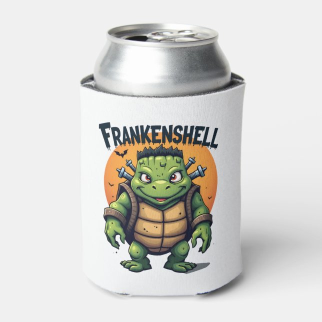 Frankenshell Turtle Can Cooler (Can Front)