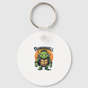 Frankenshell Turtle Key Ring