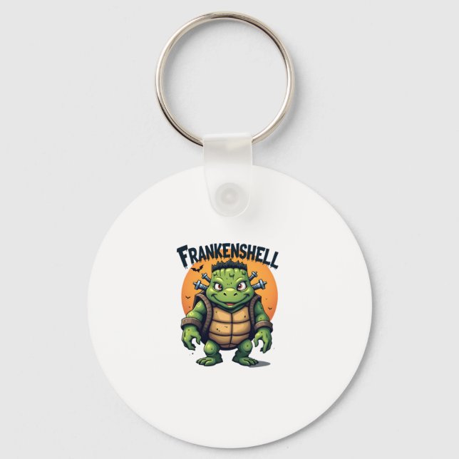 Frankenshell Turtle Key Ring (Front)
