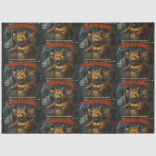 Frankensquirrel Tissue Paper