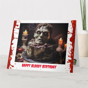 Frankenstein Birthday Card