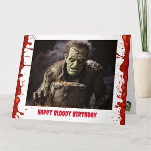 Frankenstein Birthday Card