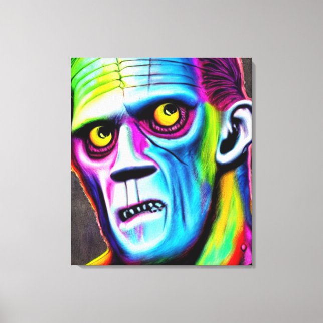 Frankenstein Canvas Art (Front)