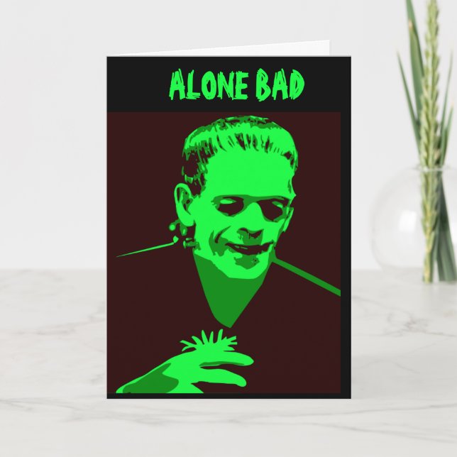 Frankenstein - Friend Good Holiday Card (Front)