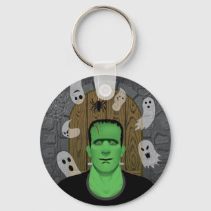 Frankenstein & Ghosts Key Ring