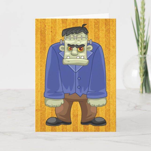 Frankenstein Greeting Card (Front)