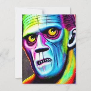 Frankenstein Greeting Card