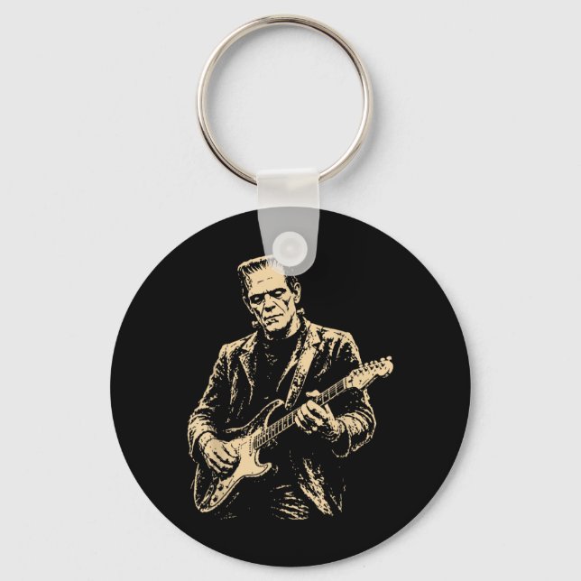 Frankenstein Guitar Key Ring (Front)