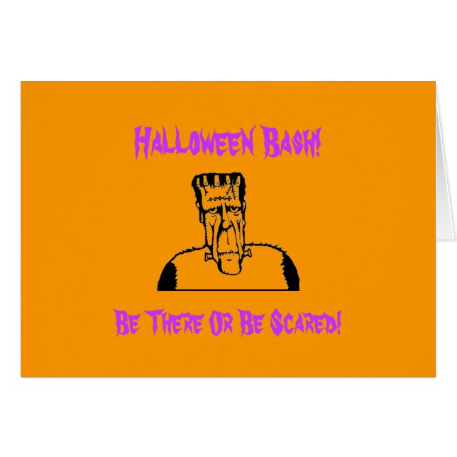 Frankenstein Halloween Bash! (Front Horizontal)