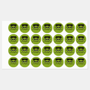 Frankenstein Halloween Face