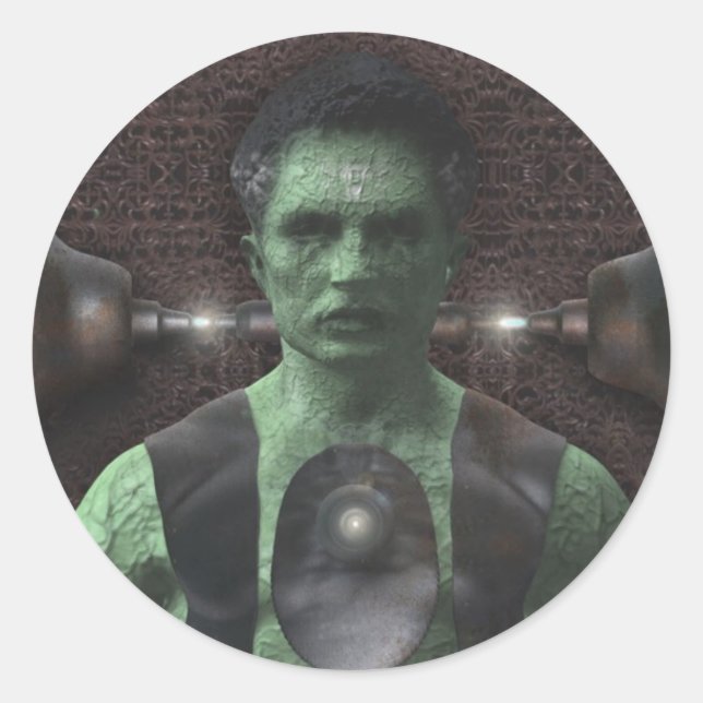 Frankenstein - Halloween Stickers (Front)