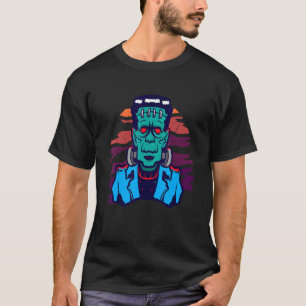 Frankenstein Horror for Halloween Monster T-Shirt