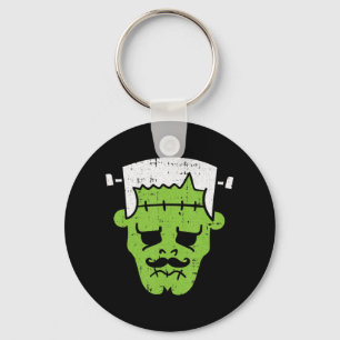Frankenstein Lazy Halloween Costume Horror Movie M Key Ring
