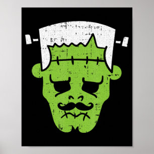 Frankenstein Lazy Halloween Costume Horror Movie M Poster